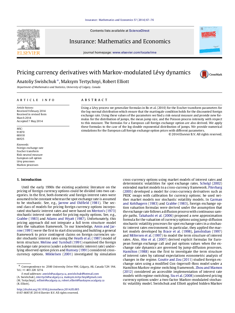 Pricing currency derivatives with Markov-modulated Lévy dynamics