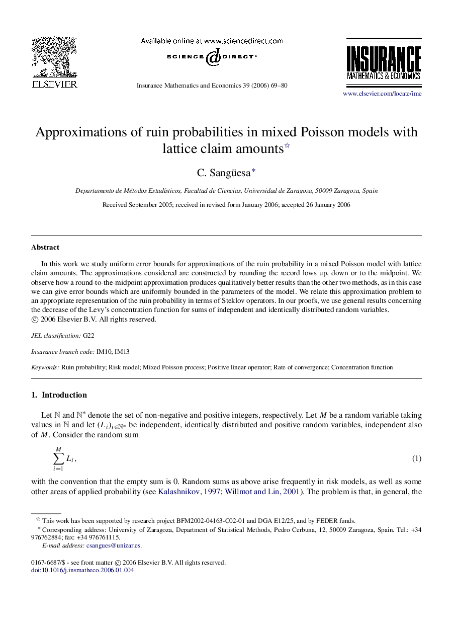 Approximations of ruin probabilities in mixed Poisson models with lattice claim amounts