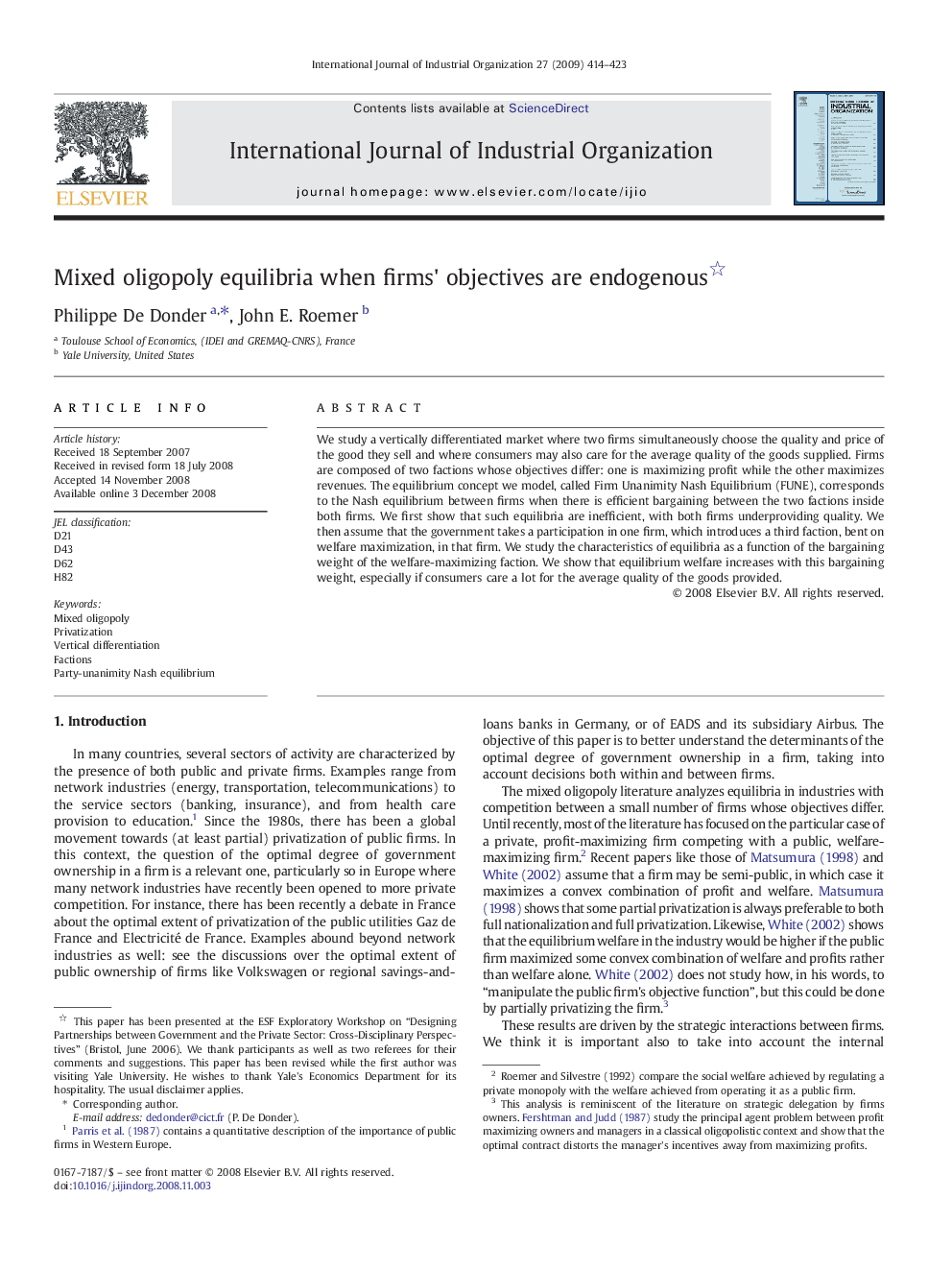 Mixed oligopoly equilibria when firms' objectives are endogenous