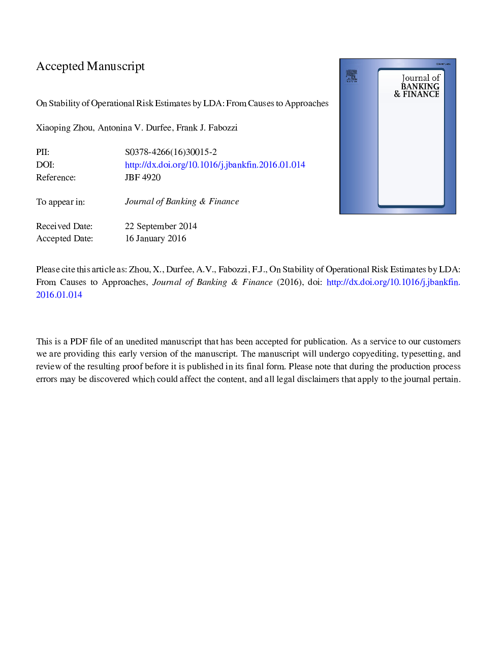 On stability of operational risk estimates by LDA: From causes to approaches