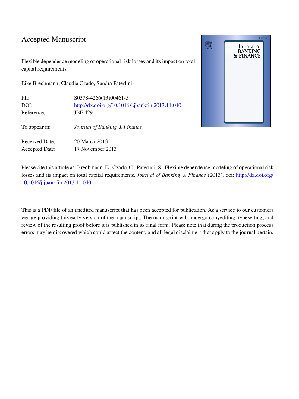 Flexible dependence modeling of operational risk losses and its impact on total capital requirements