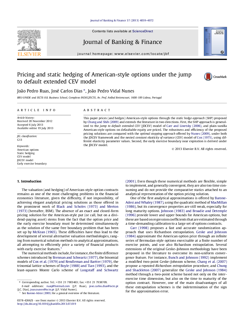 Pricing and static hedging of American-style options under the jump to default extended CEV model