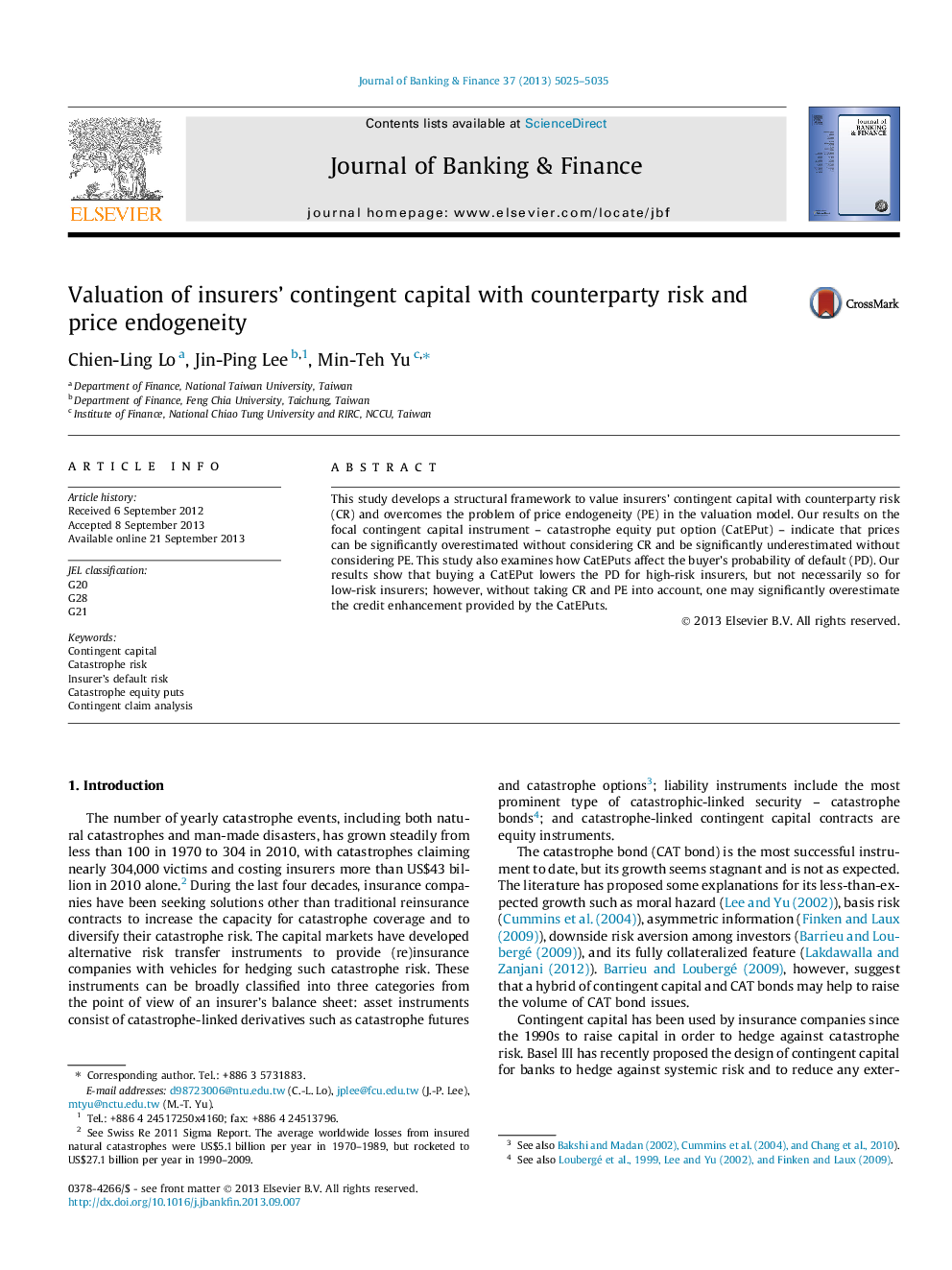 Valuation of insurers' contingent capital with counterparty risk and price endogeneity