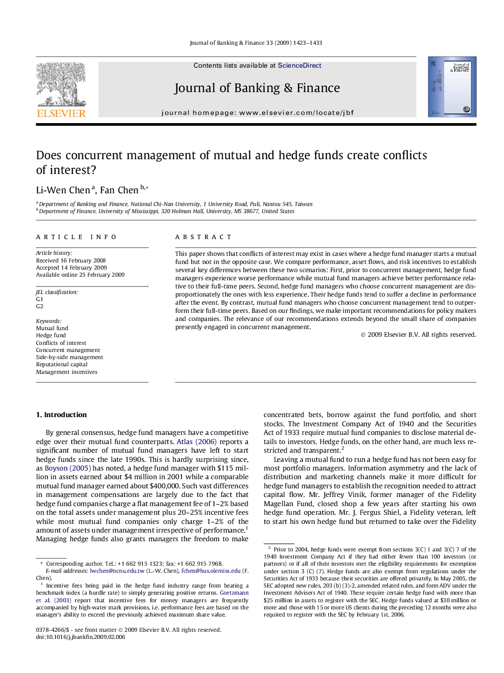 Does concurrent management of mutual and hedge funds create conflicts of interest?