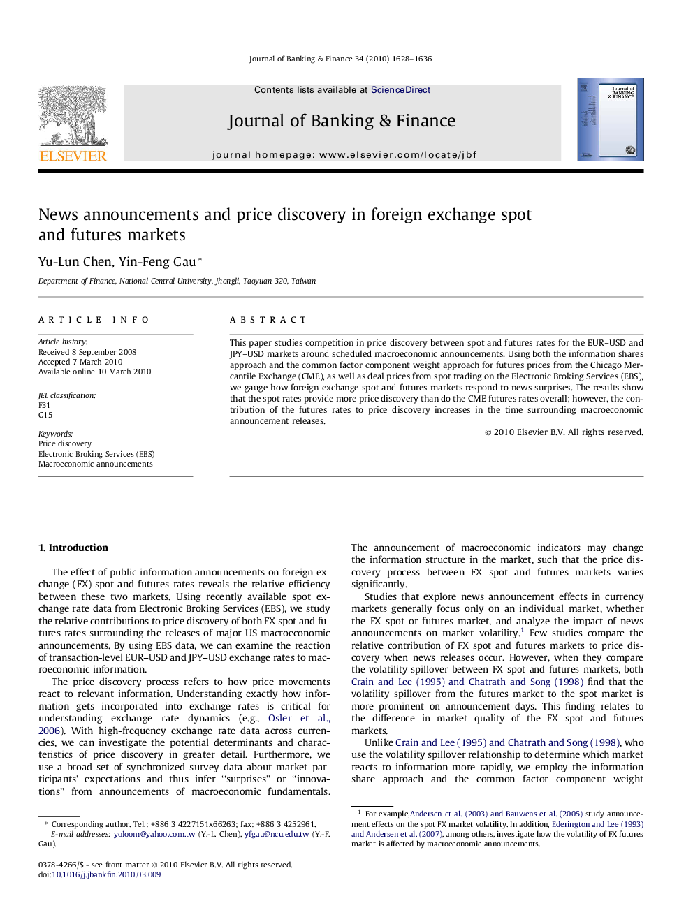 News announcements and price discovery in foreign exchange spot and futures markets