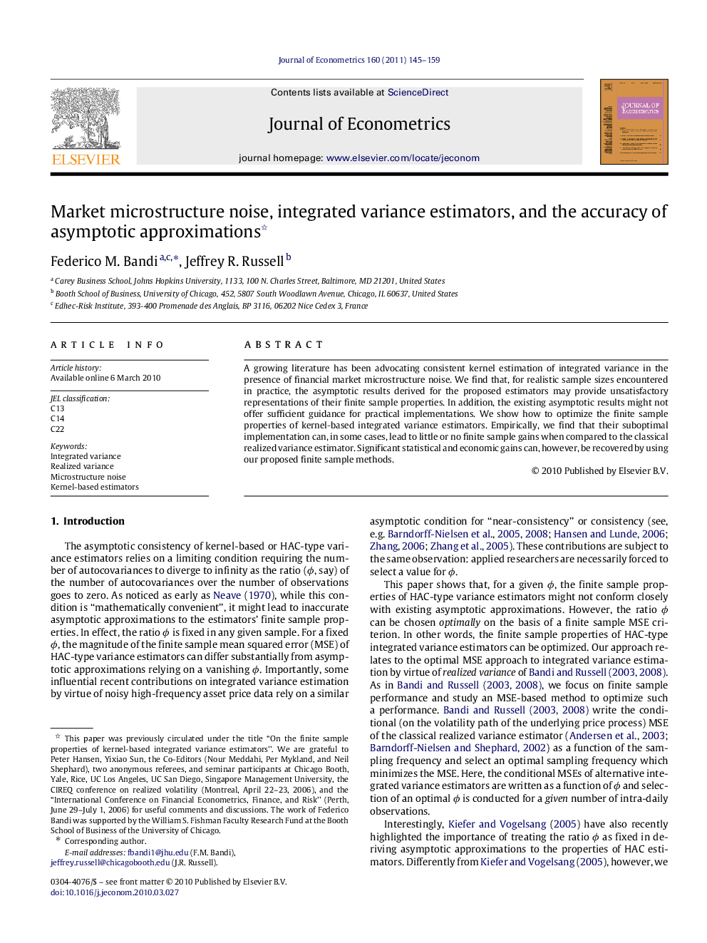 Market microstructure noise, integrated variance estimators, and the accuracy of asymptotic approximations