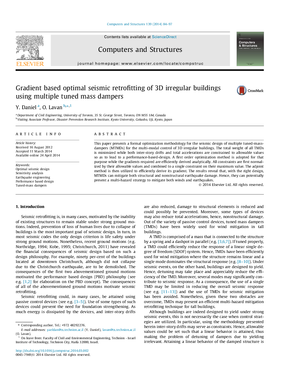 Gradient based optimal seismic retrofitting of 3D irregular buildings using multiple tuned mass dampers