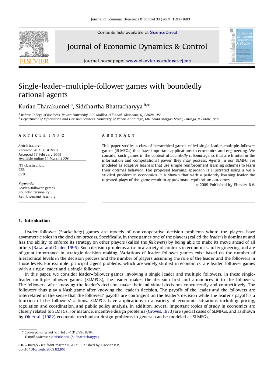 Single-leader-multiple-follower games with boundedly rational agents