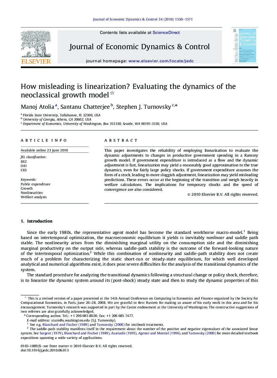 How misleading is linearization? Evaluating the dynamics of the neoclassical growth model