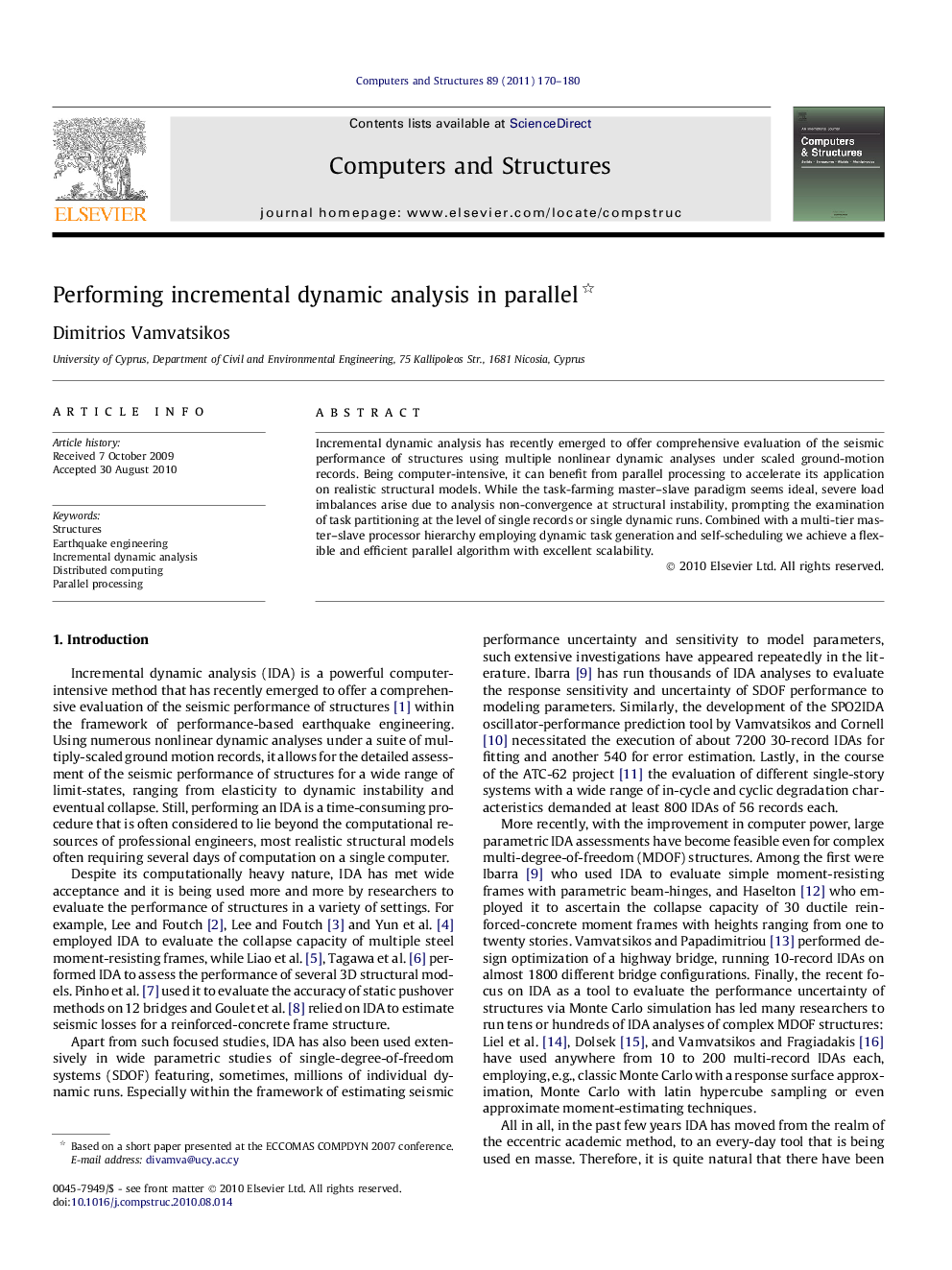 Performing incremental dynamic analysis in parallel 