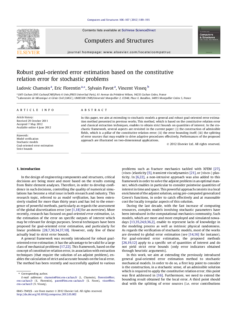 Robust goal-oriented error estimation based on the constitutive relation error for stochastic problems