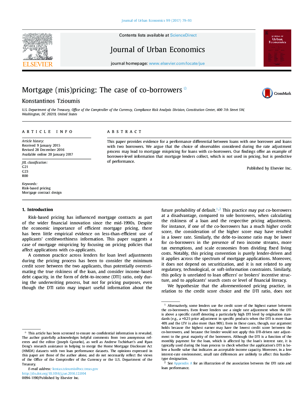 Mortgage (mis)pricing: The case of co-borrowers