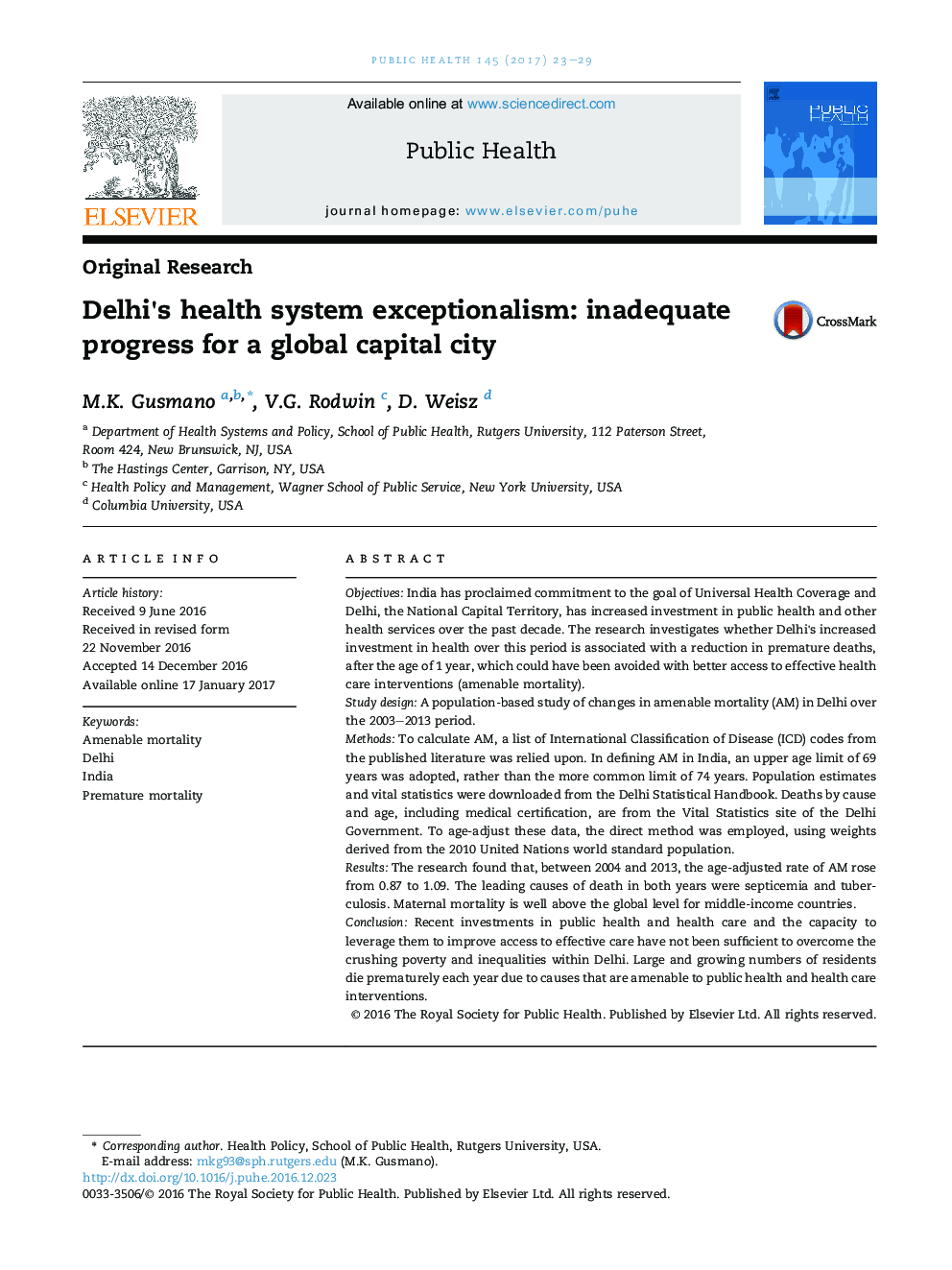 استقلال سیستم بهداشت دهلی نو: پیشرفت ناکافی برای یک شهر پایتخت جهانی 