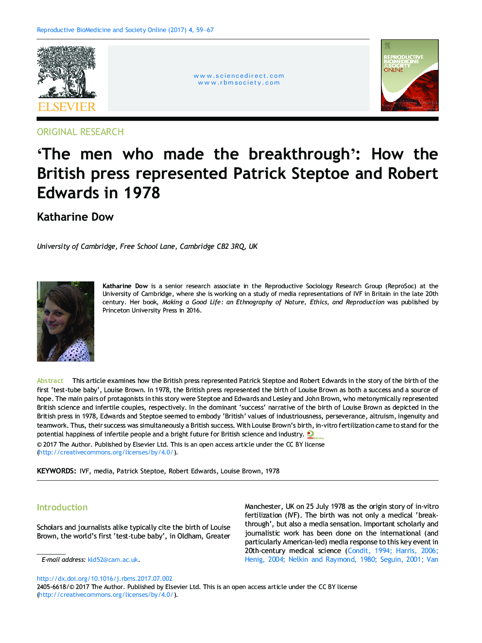 مردانی که ساخته شده است که دستیابی به موفقیت: چگونه مطبوعات بریتانیا در سال 1978 پاتریک استپتو و رابرت ادواردز را معرفی کردند