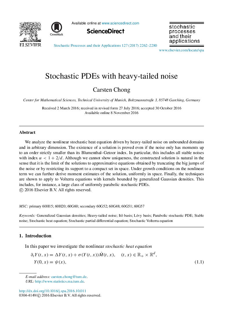 Stochastic PDEs with heavy-tailed noise