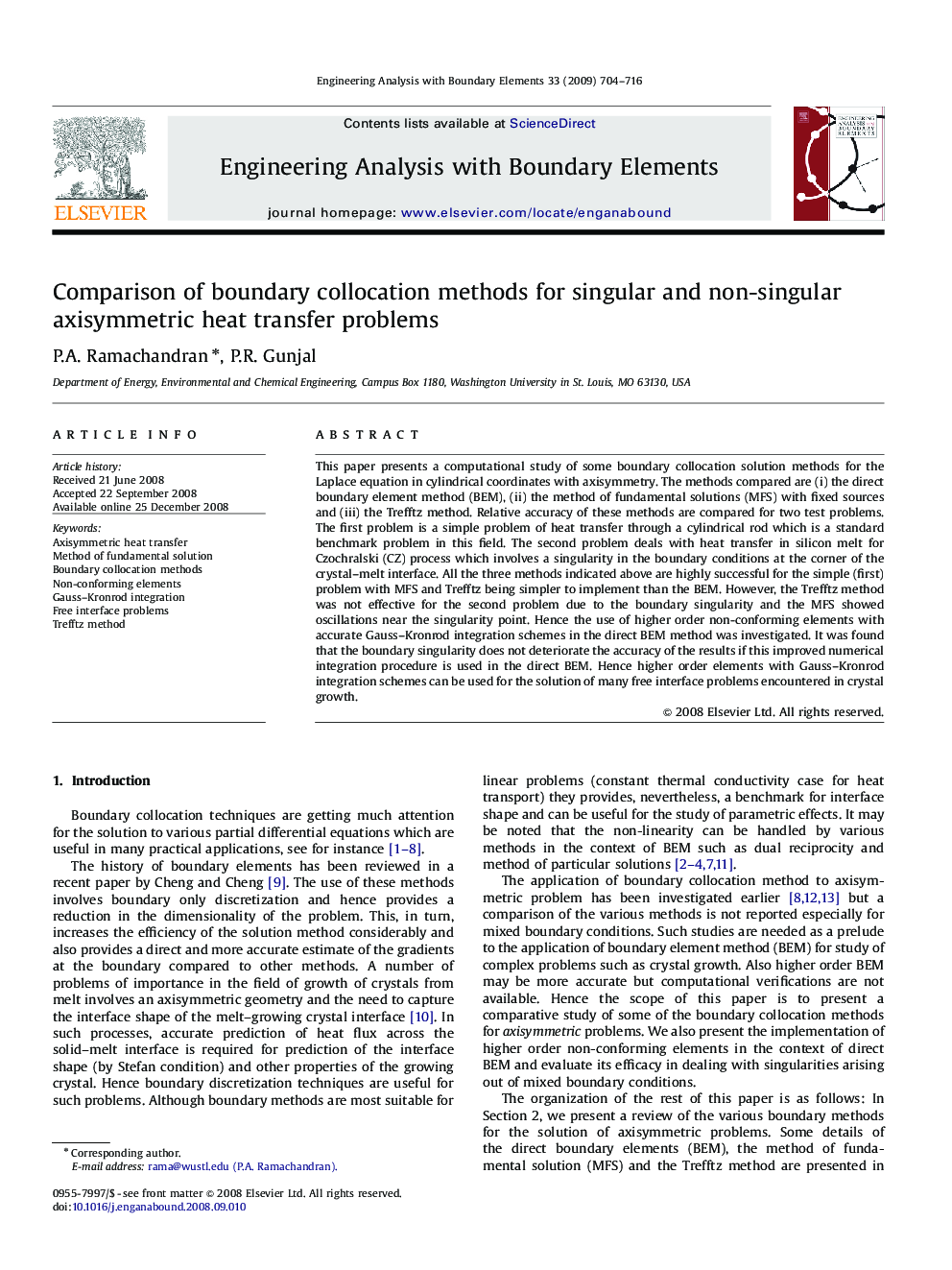 Comparison of boundary collocation methods for singular and non-singular axisymmetric heat transfer problems