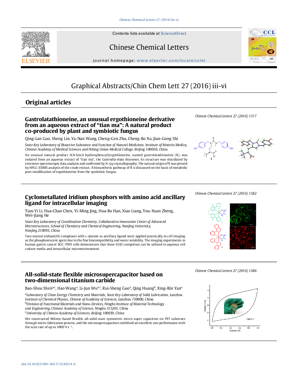 Graphical Abstracts