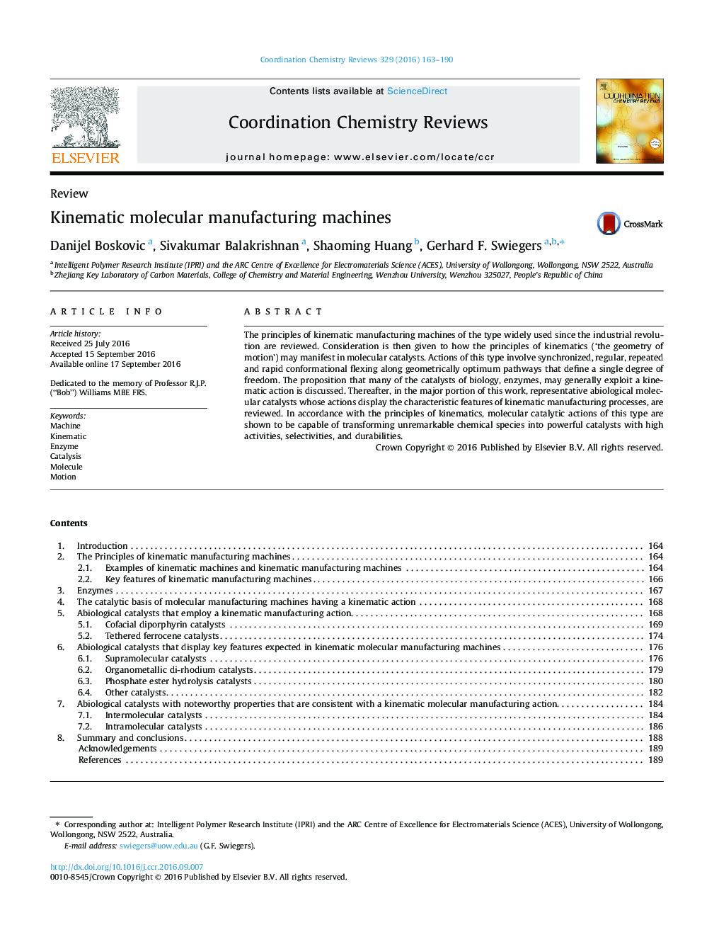 Kinematic molecular manufacturing machines