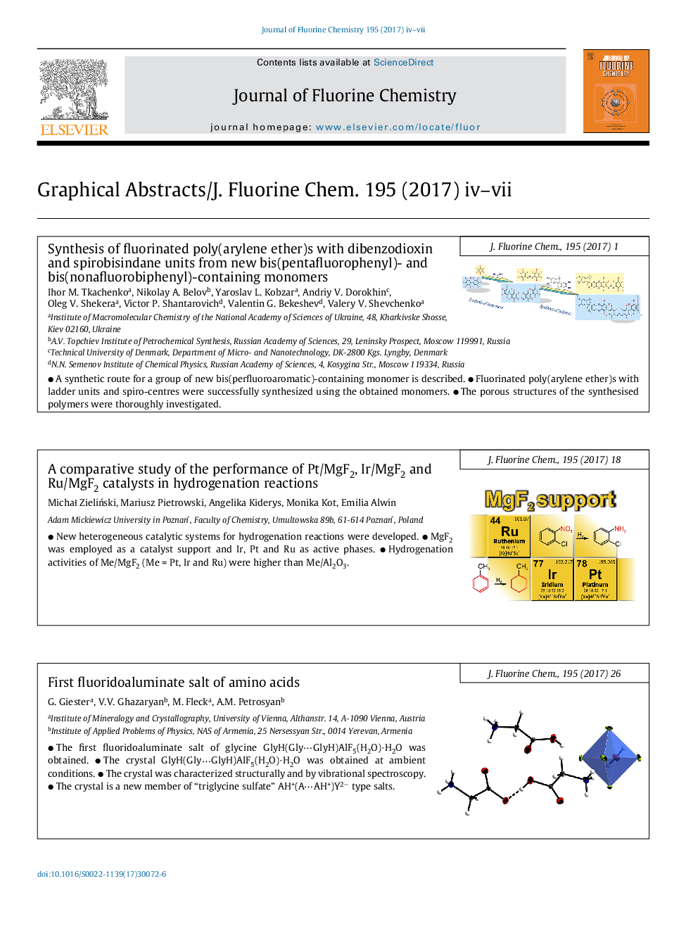 Graphical Abstracts