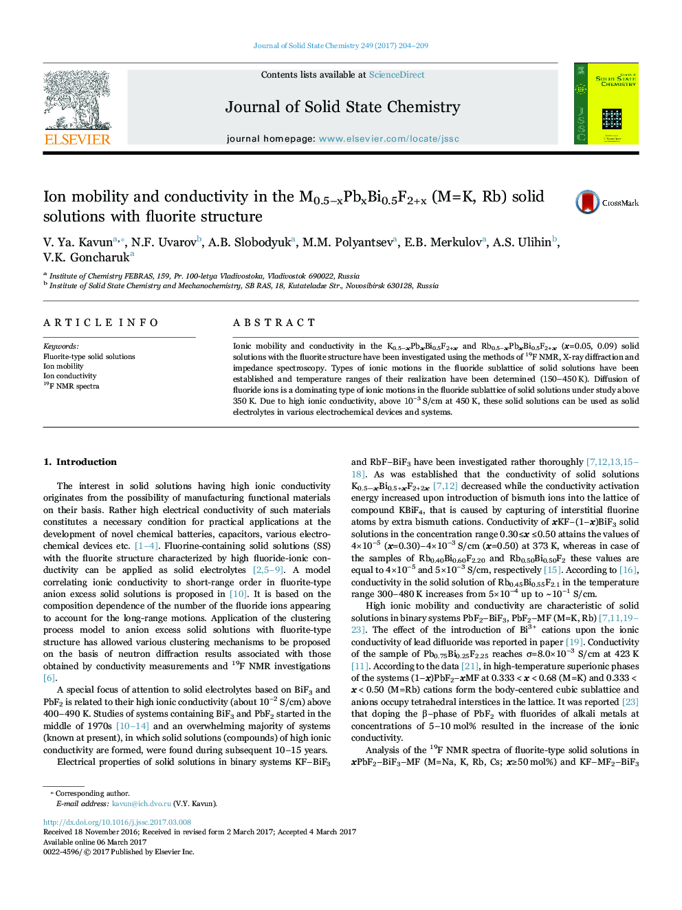 Ion mobility and conductivity in the M0.5-xPbxBi0.5F2+x (M=K, Rb) solid solutions with fluorite structure