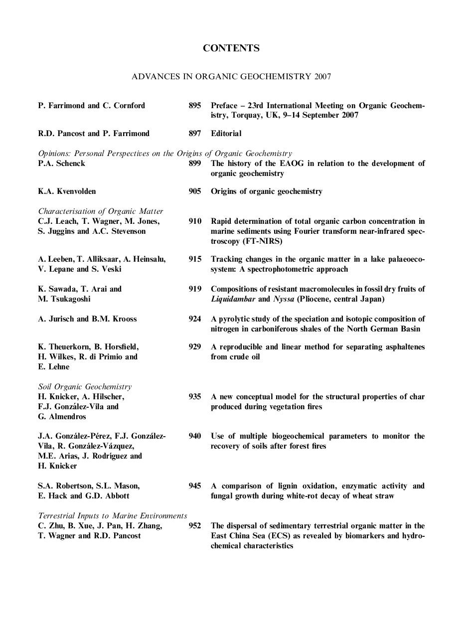 عکس صفحه اول مقاله: Editorial Board Editorial Board