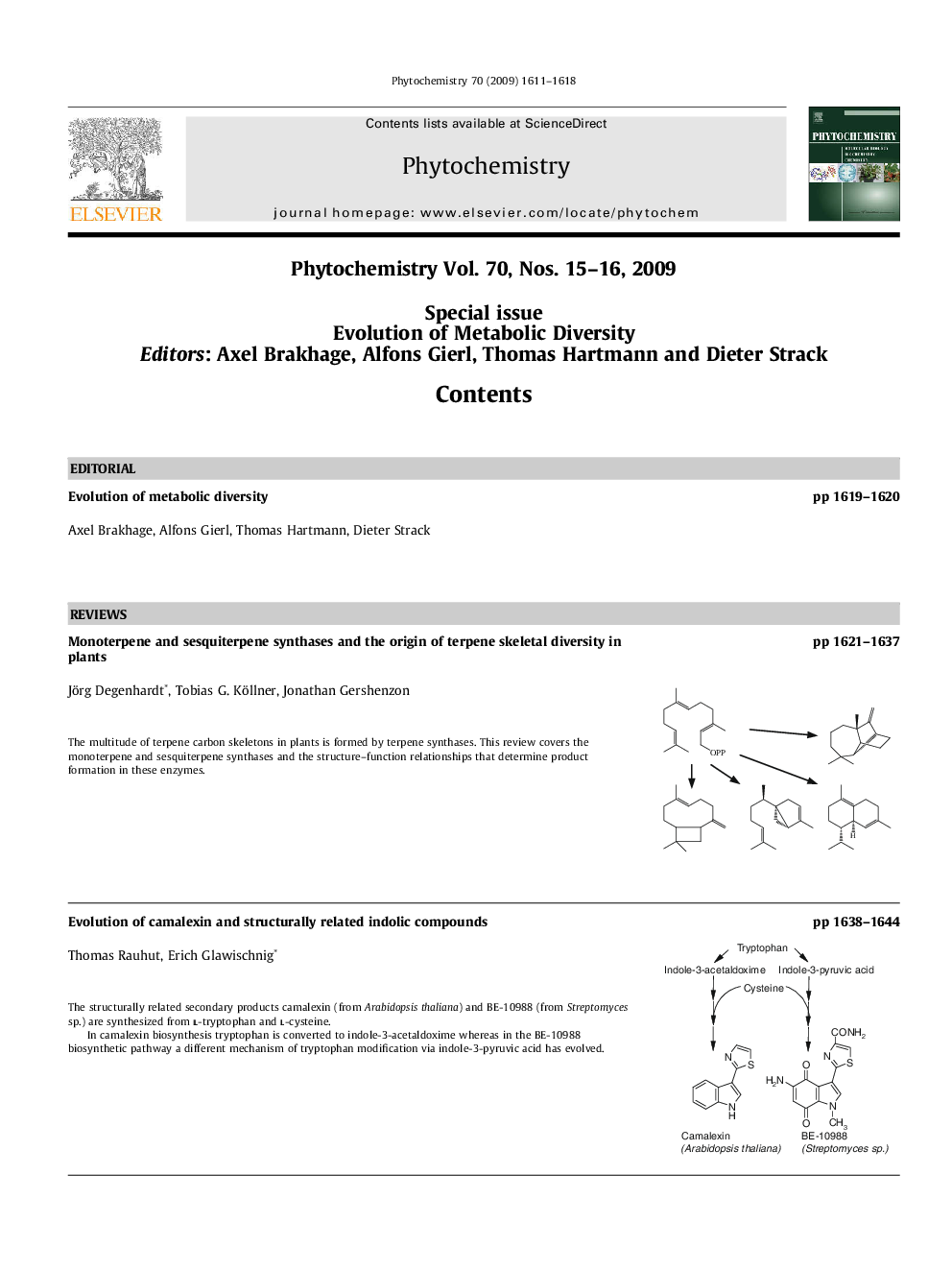عکس صفحه اول مقاله: Graphical Contents List Graphical Contents List