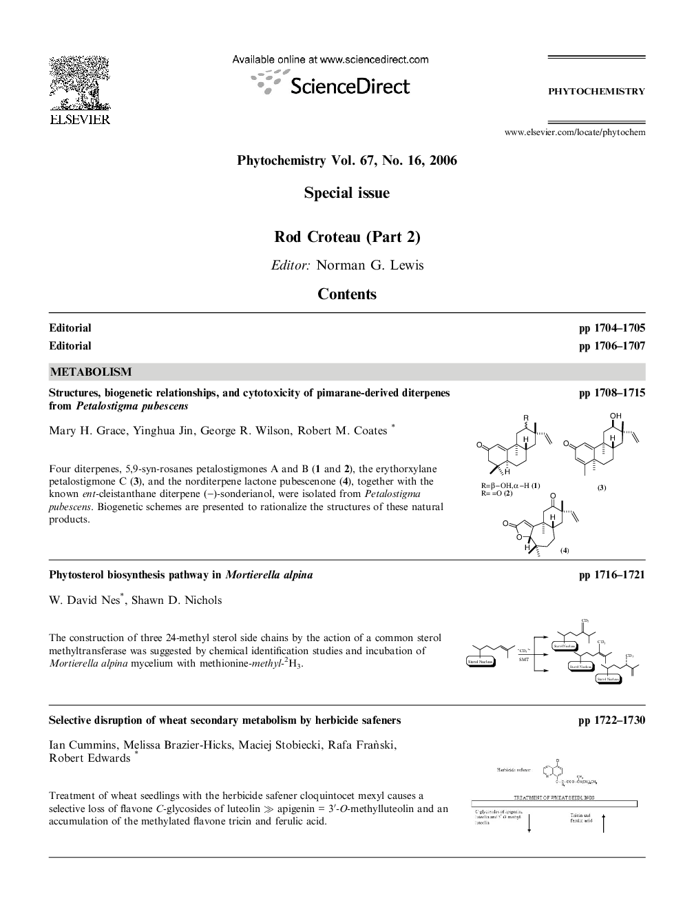 عکس صفحه اول مقاله: Graphical contents list Graphical contents list