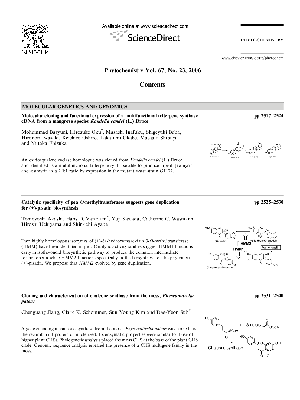 عکس صفحه اول مقاله: Graphical contents list Graphical contents list