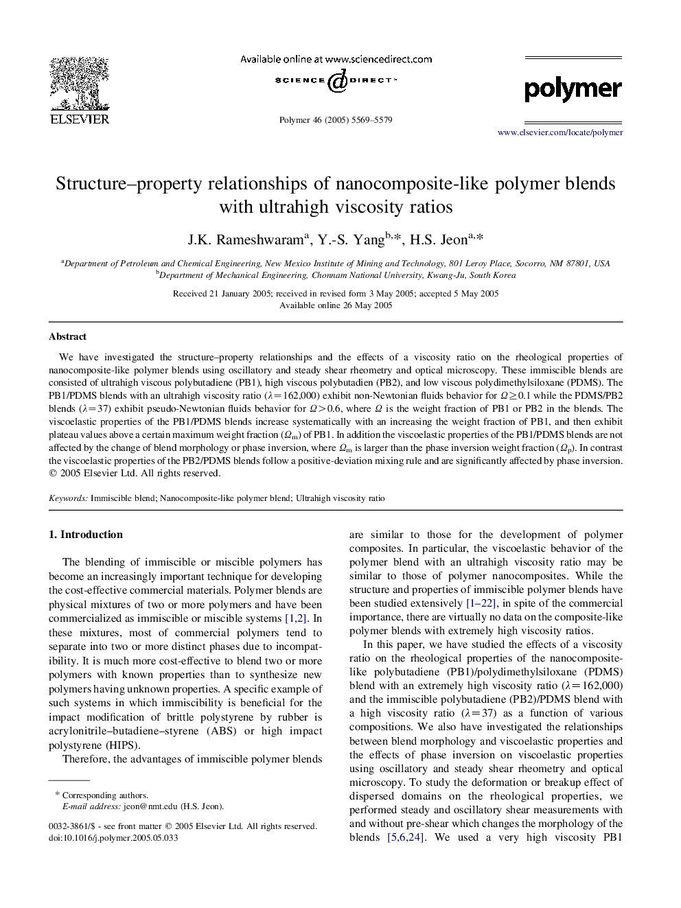 Structure-property relationships of nanocomposite-like polymer blends with ultrahigh viscosity ratios