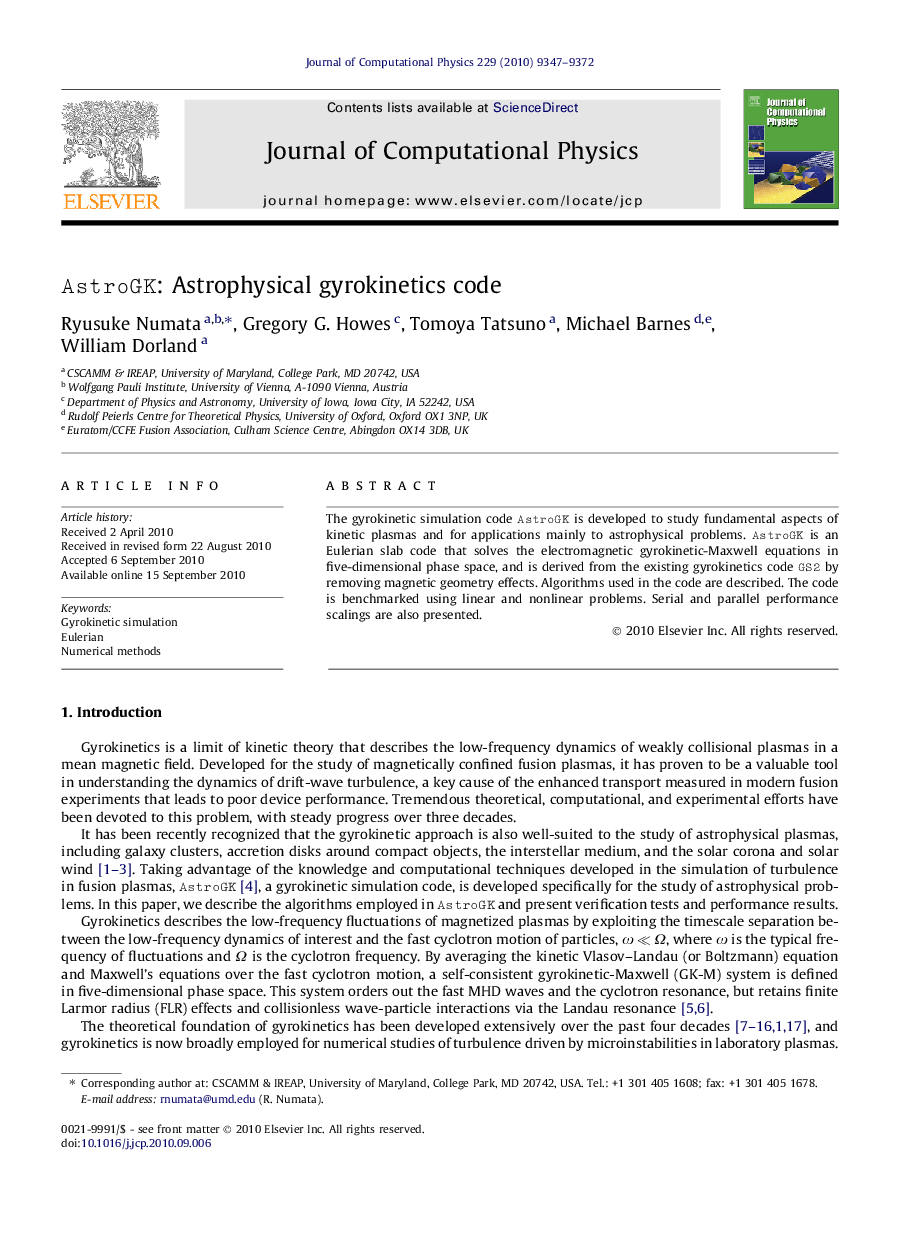 AstroGK: Astrophysical gyrokinetics code