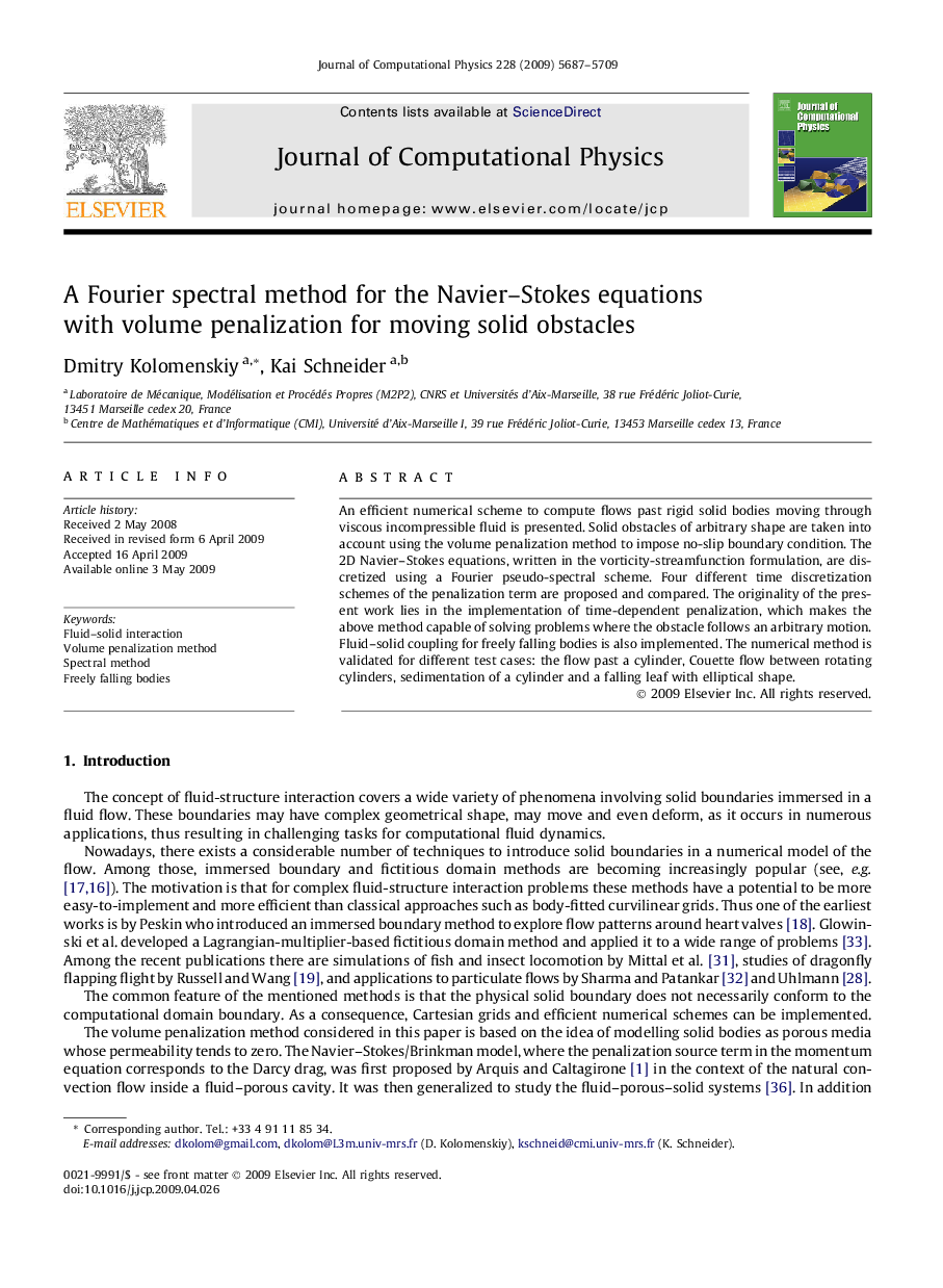 A Fourier spectral method for the Navier–Stokes equations with volume penalization for moving solid obstacles