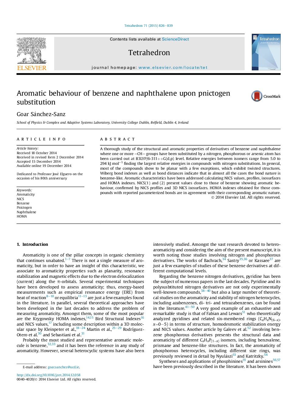 Aromatic behaviour of benzene and naphthalene upon pnictogen substitution