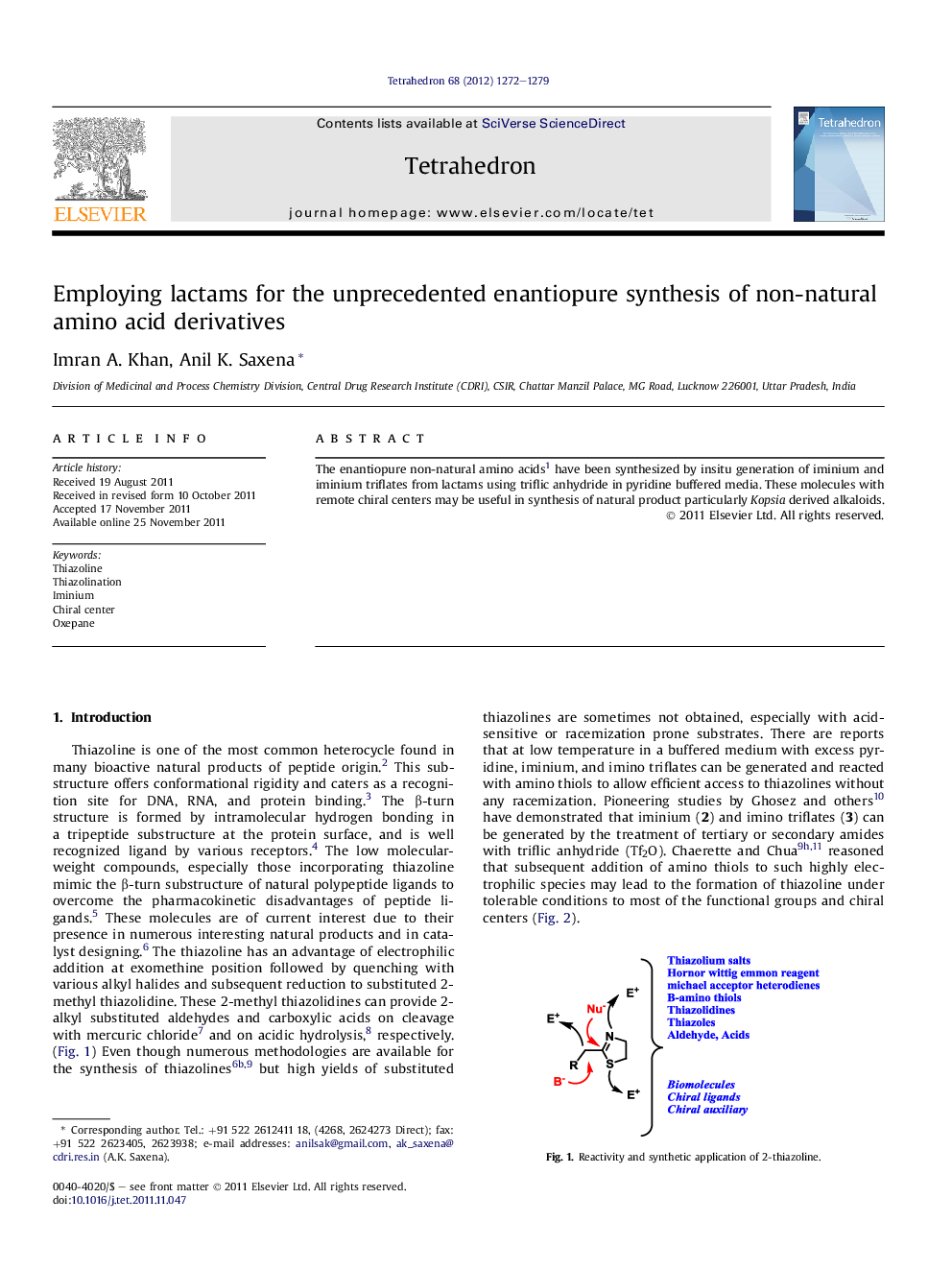 Employing lactams for the unprecedented enantiopure synthesis of non-natural amino acid derivatives