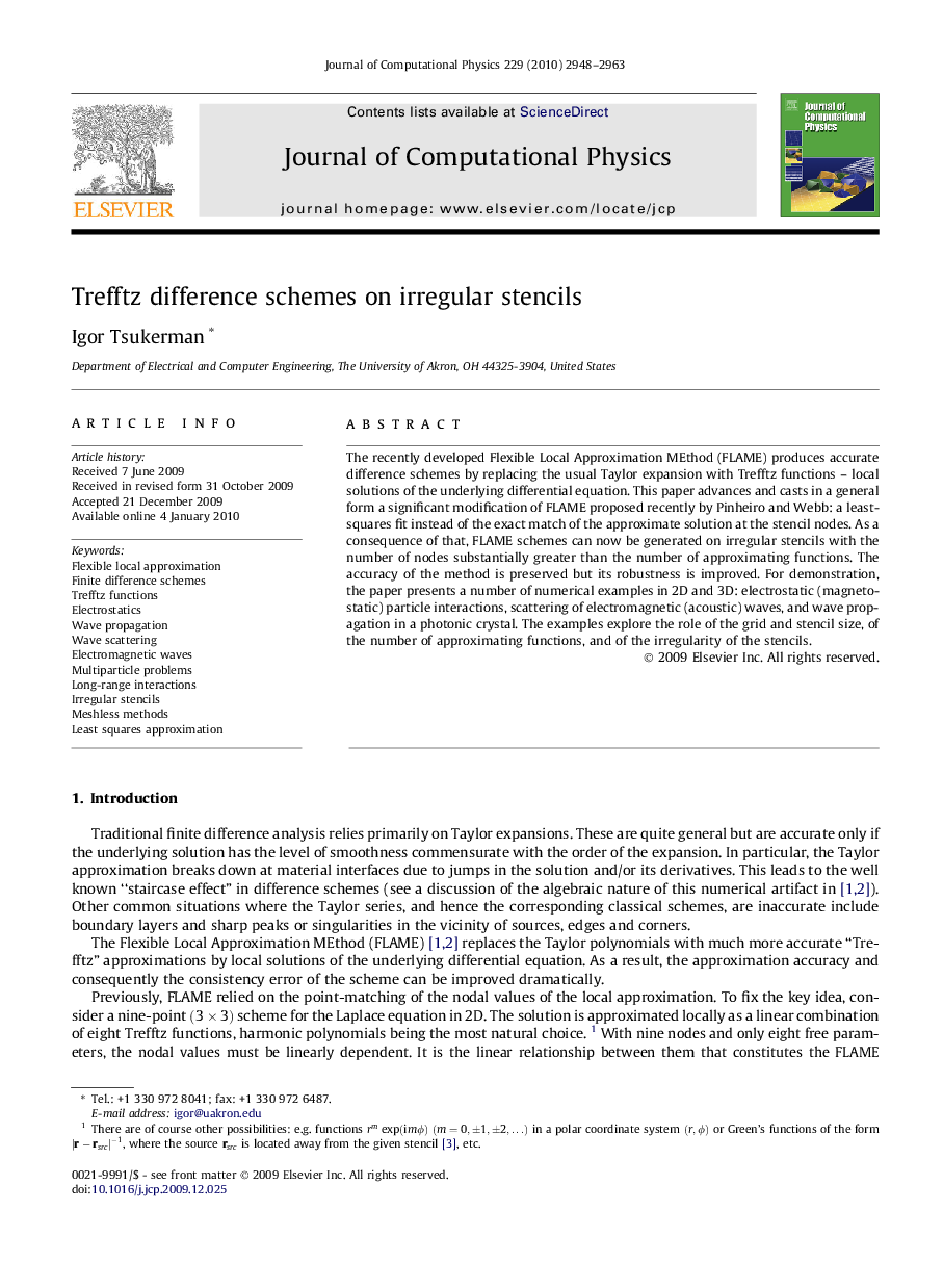 Trefftz difference schemes on irregular stencils