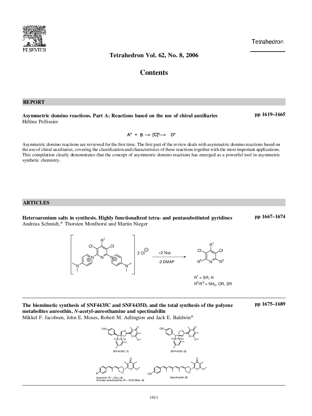 Graphical contents list