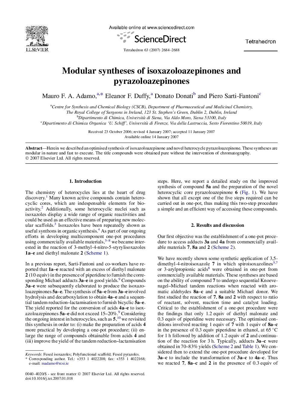 Modular syntheses of isoxazoloazepinones and pyrazoloazepinones