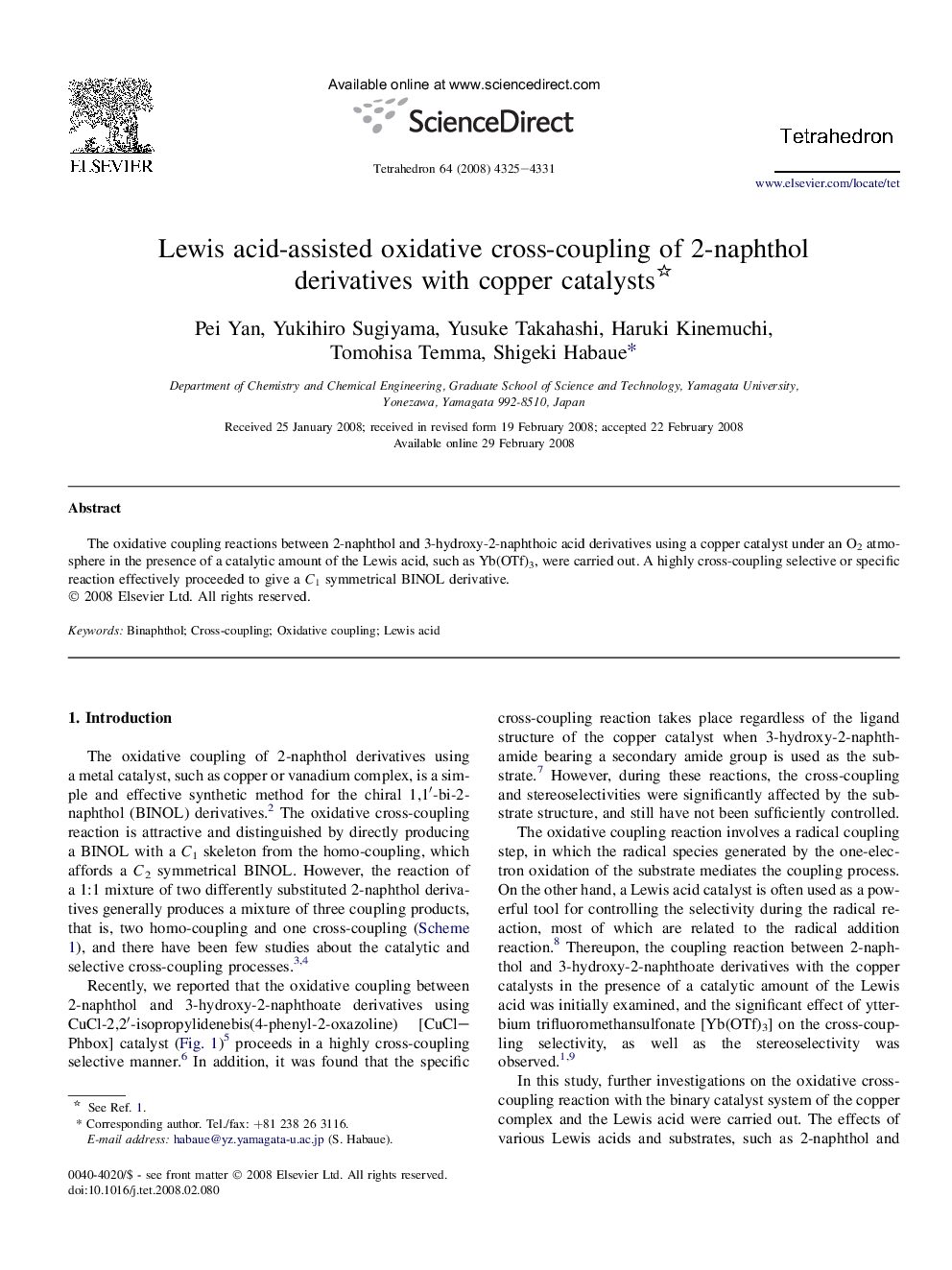 Lewis acid-assisted oxidative cross-coupling of 2-naphthol derivatives with copper catalysts