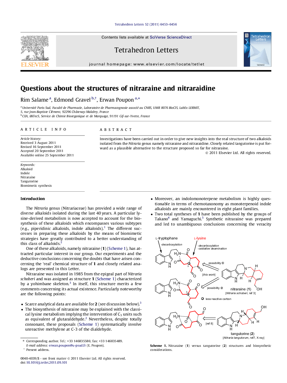 Questions about the structures of nitraraine and nitraraidine