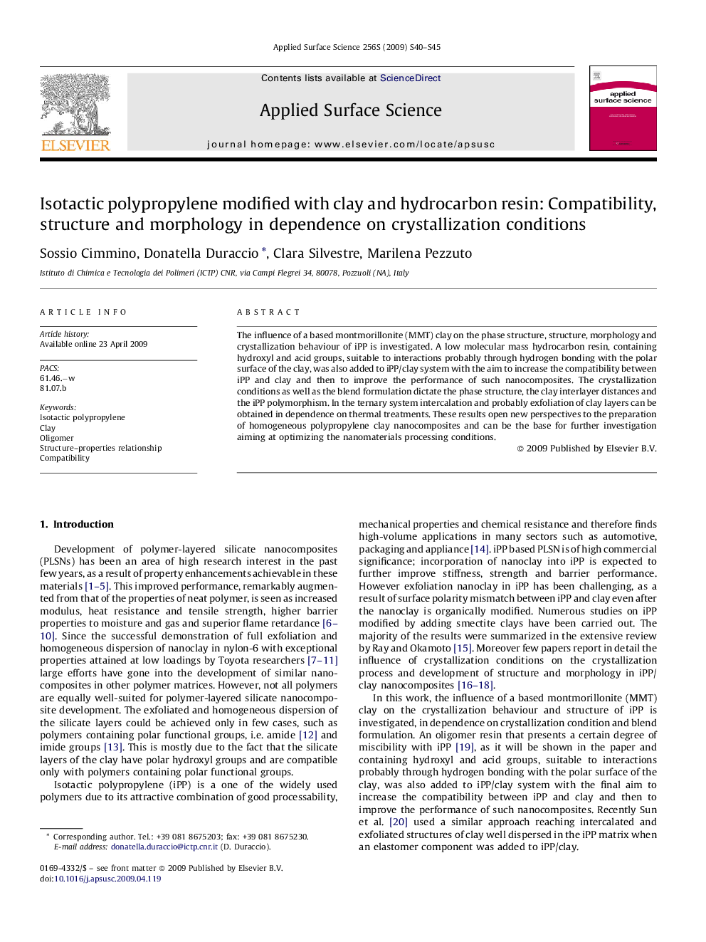 Isotactic polypropylene modified with clay and hydrocarbon resin: Compatibility, structure and morphology in dependence on crystallization conditions