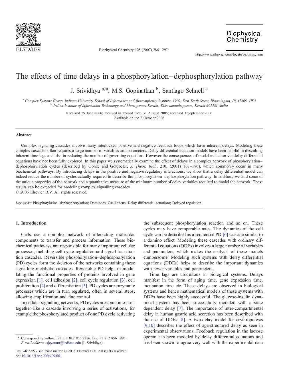 The effects of time delays in a phosphorylation-dephosphorylation pathway