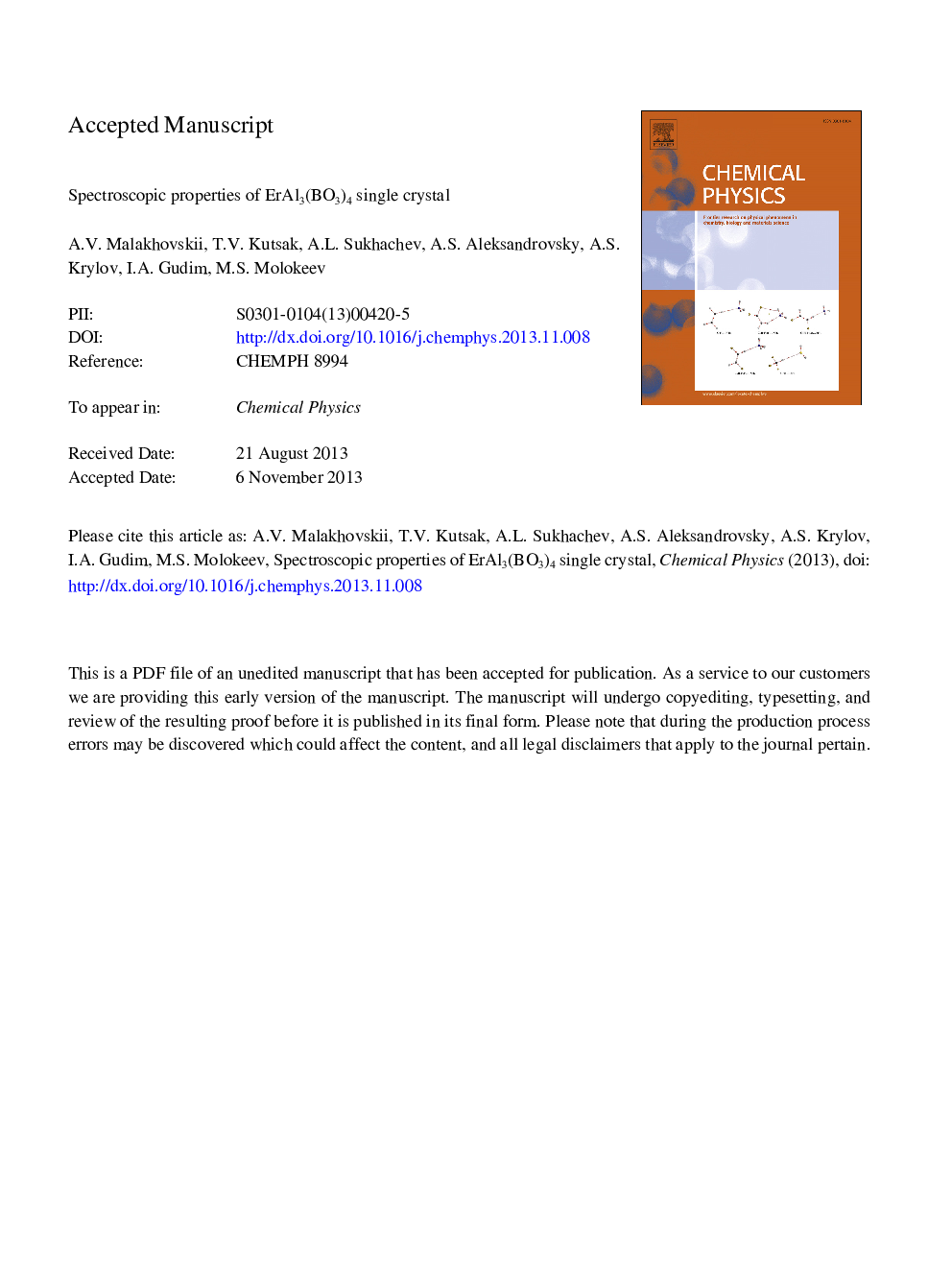 Spectroscopic properties of ErAl3(BO3)4 single crystal