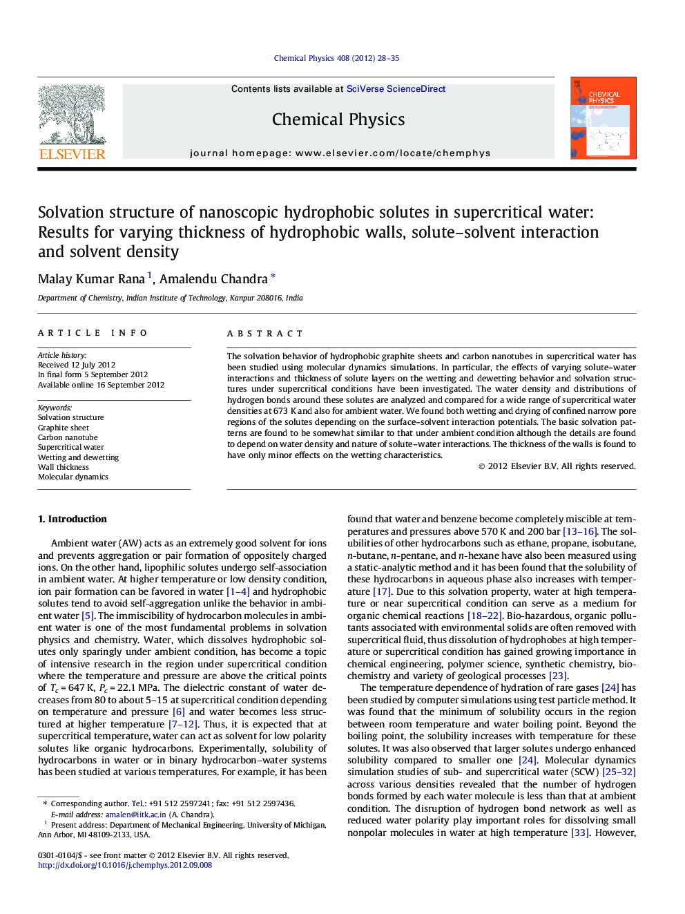 Solvation structure of nanoscopic hydrophobic solutes in supercritical water: Results for varying thickness of hydrophobic walls, solute-solvent interaction and solvent density