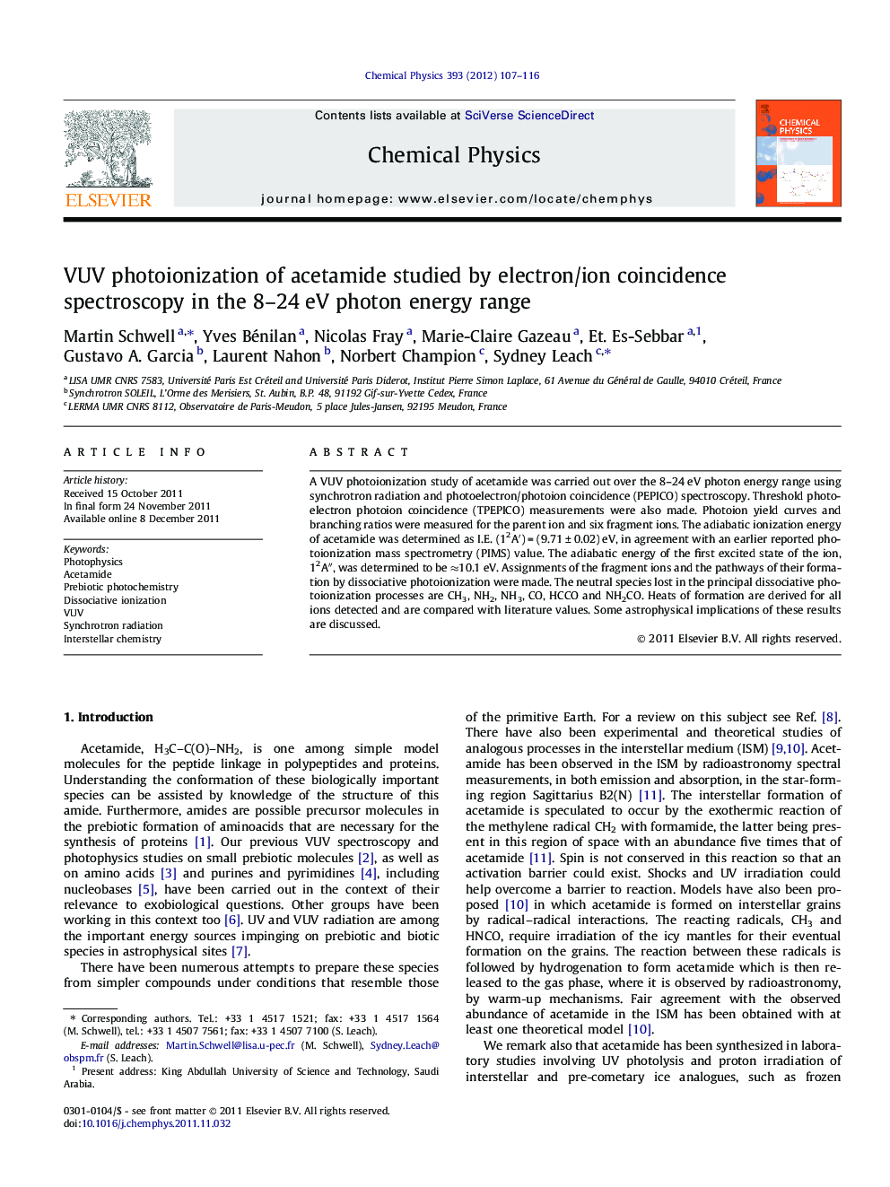 VUV photoionization of acetamide studied by electron/ion coincidence spectroscopy in the 8-24Â eV photon energy range