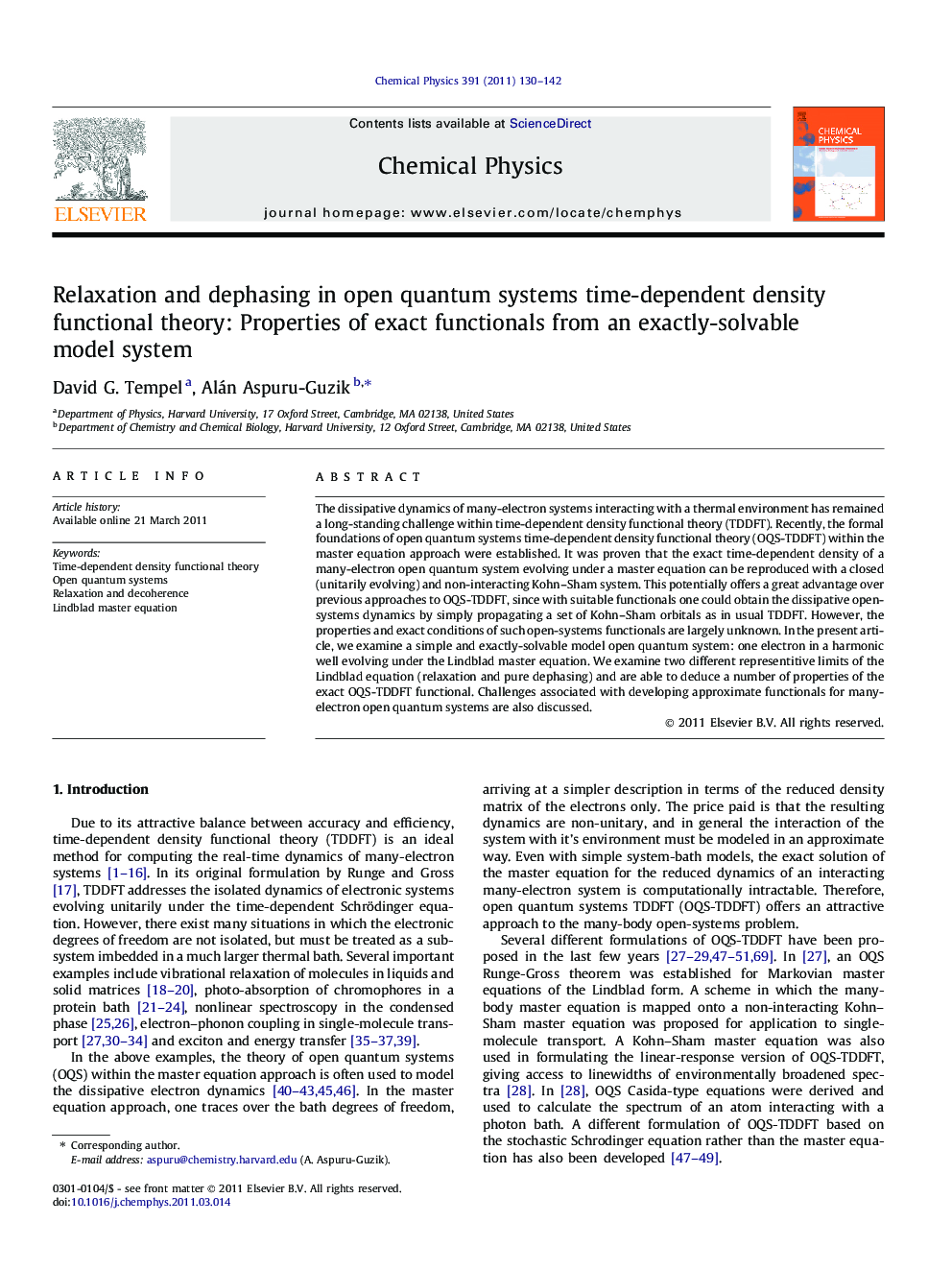 Relaxation and dephasing in open quantum systems time-dependent density functional theory: Properties of exact functionals from an exactly-solvable model system