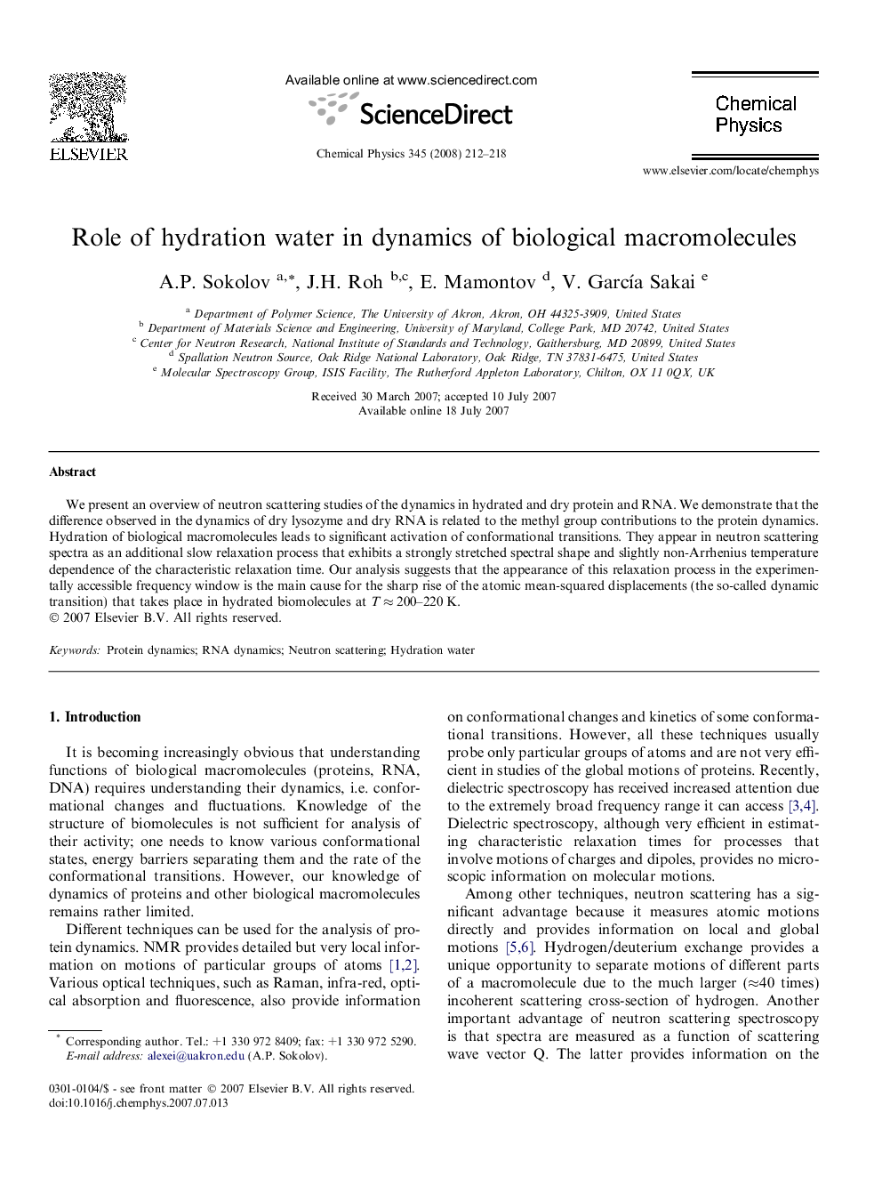 Role of hydration water in dynamics of biological macromolecules