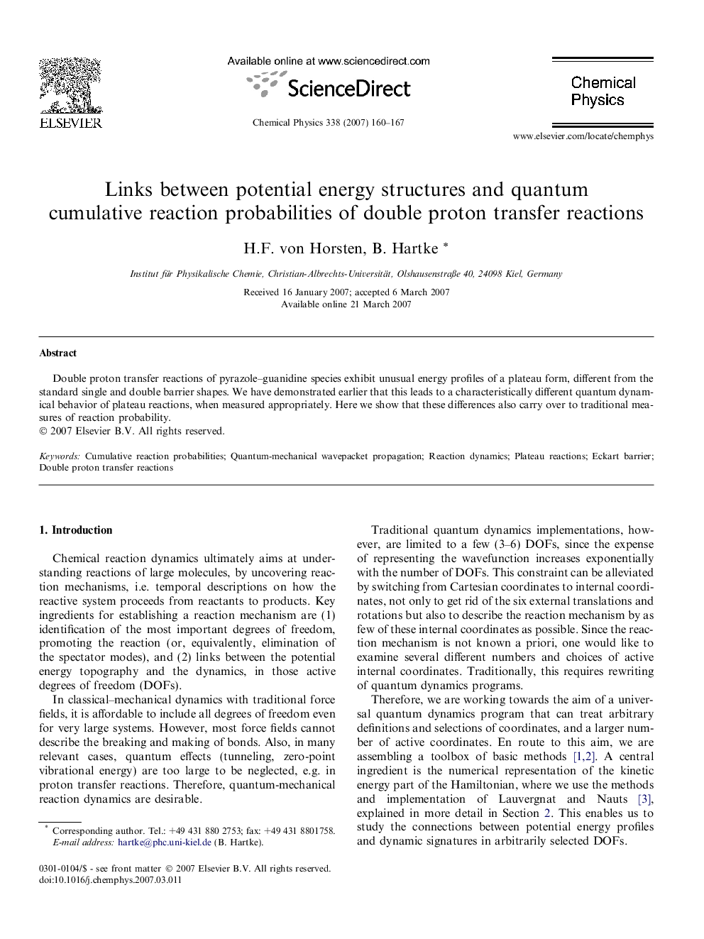 Links between potential energy structures and quantum cumulative reaction probabilities of double proton transfer reactions