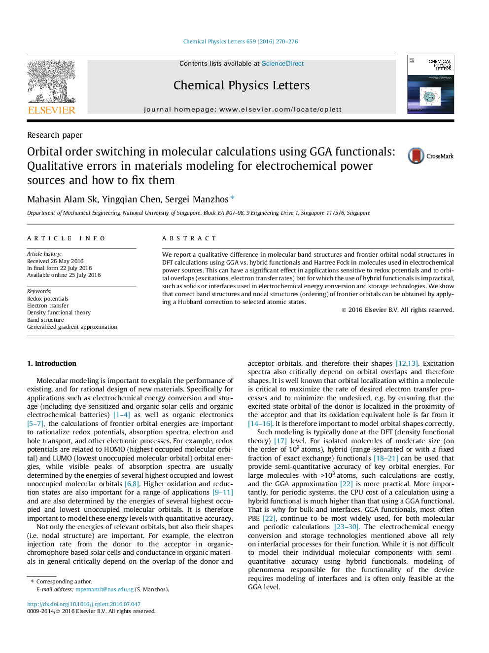 Orbital order switching in molecular calculations using GGA functionals: Qualitative errors in materials modeling for electrochemical power sources and how to fix them