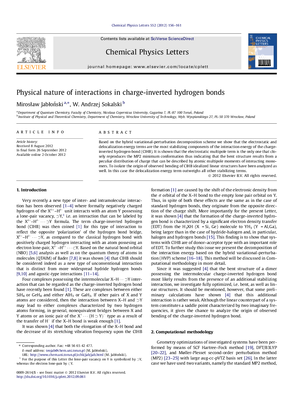 Physical nature of interactions in charge-inverted hydrogen bonds