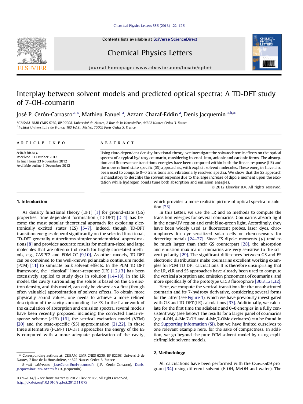 Interplay between solvent models and predicted optical spectra: A TD-DFT study of 7-OH-coumarin