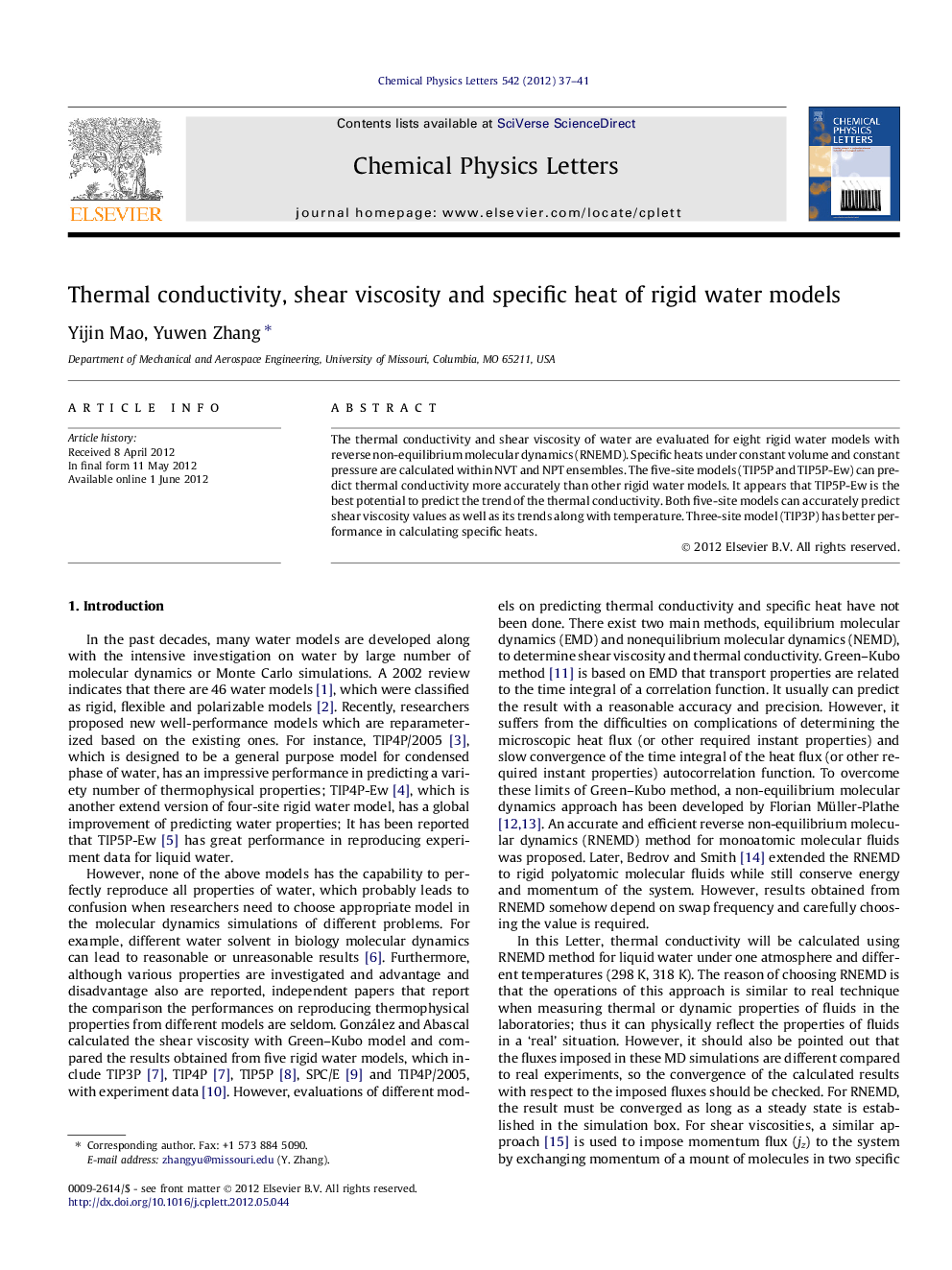 Thermal conductivity, shear viscosity and specific heat of rigid water models